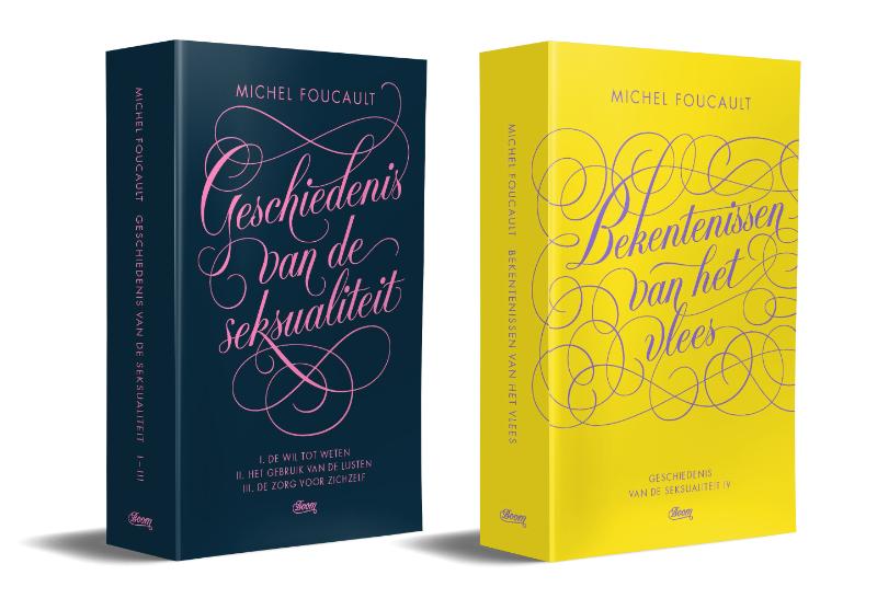 Omslag van De geschiedenis van de seksualiteit delen I, II, III & deel IV - SET