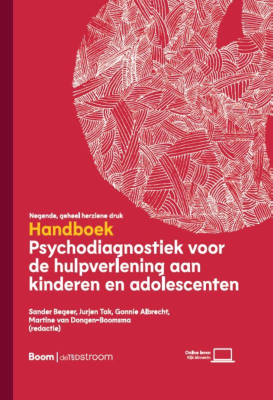 Omslag van Handboek psychodiagnostiek voor de hulpverlening aan kinderen en adolescenten