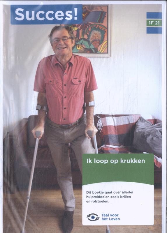 Omslag van 1F T21: Ik loop op krukken