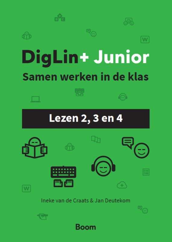 Omslag van DigLin junior lezen 2, 3 en 4