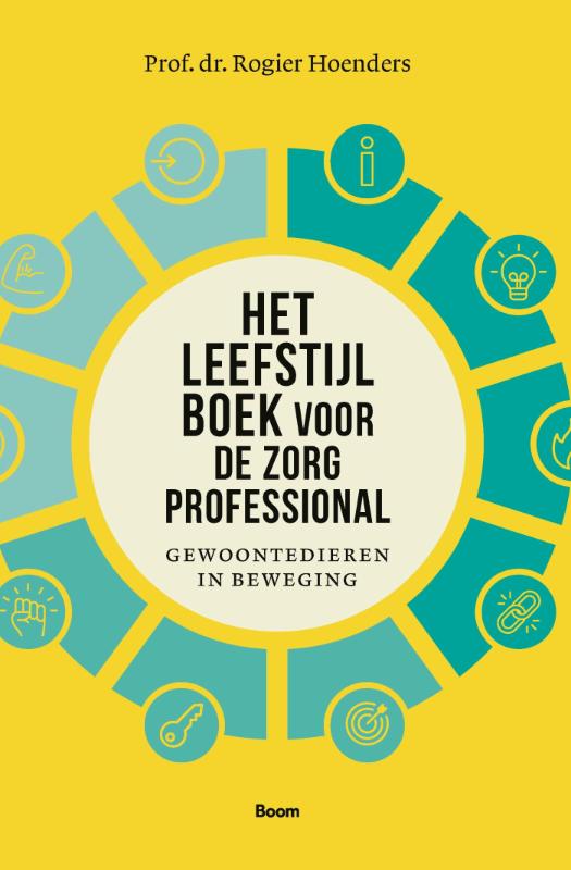 Omslag van Het leefstijlboek voor de zorgprofessional