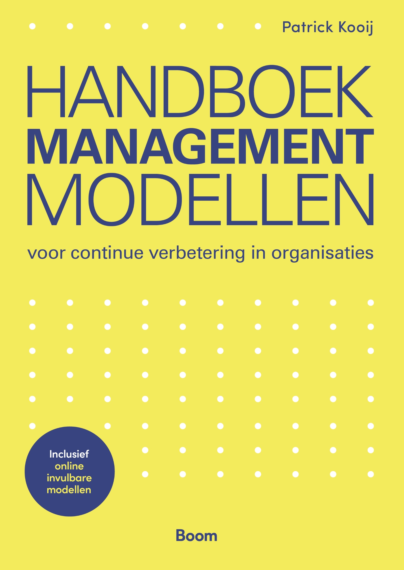 Omslag van Handboek Managementmodellen