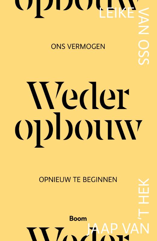 Omslag van Wederopbouw