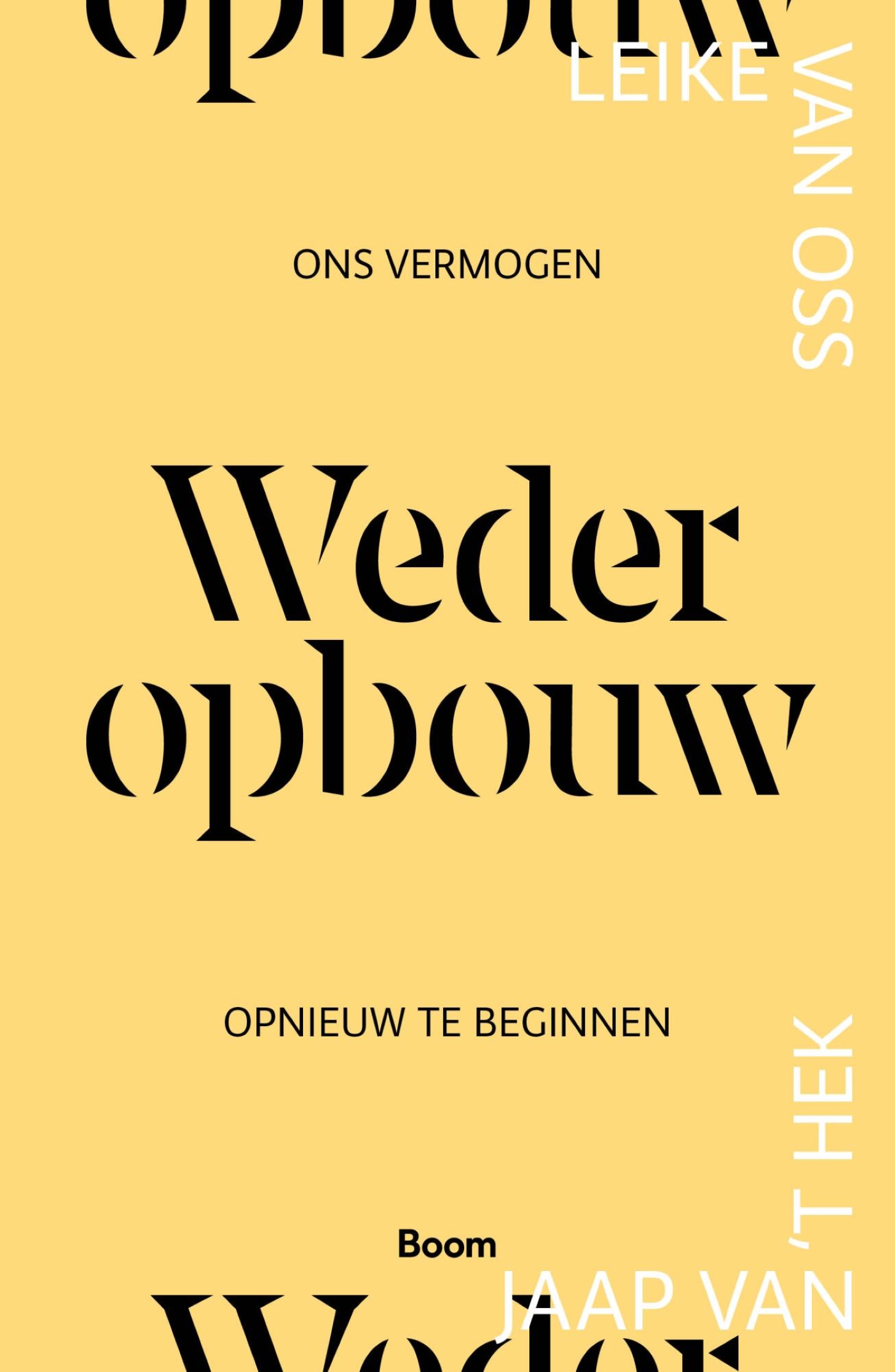 Omslag van Wederopbouw