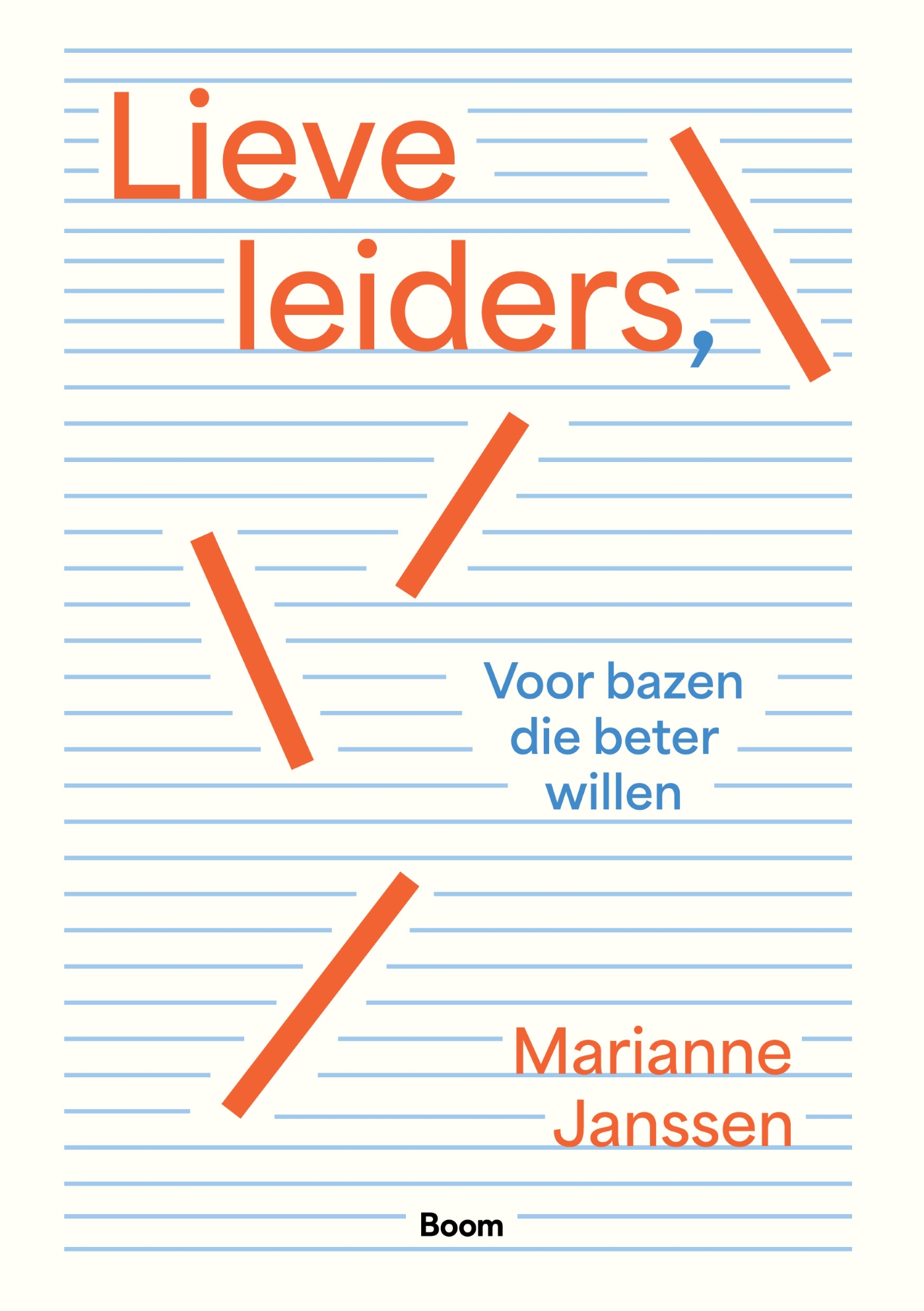 Omslag van Lieve leiders,