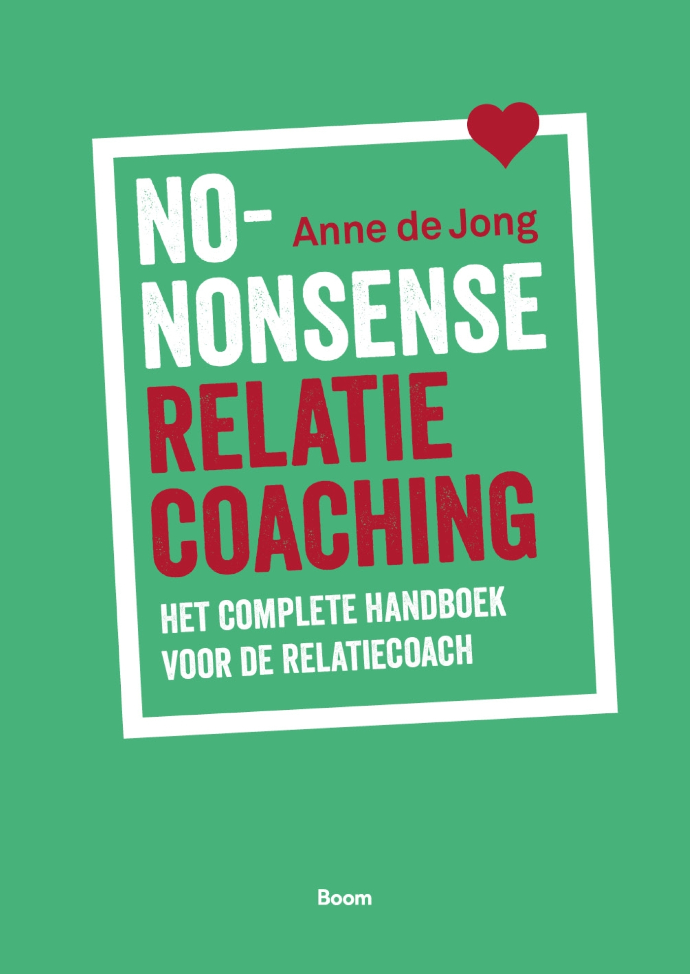 Omslag van No-nonsense relatiecoaching