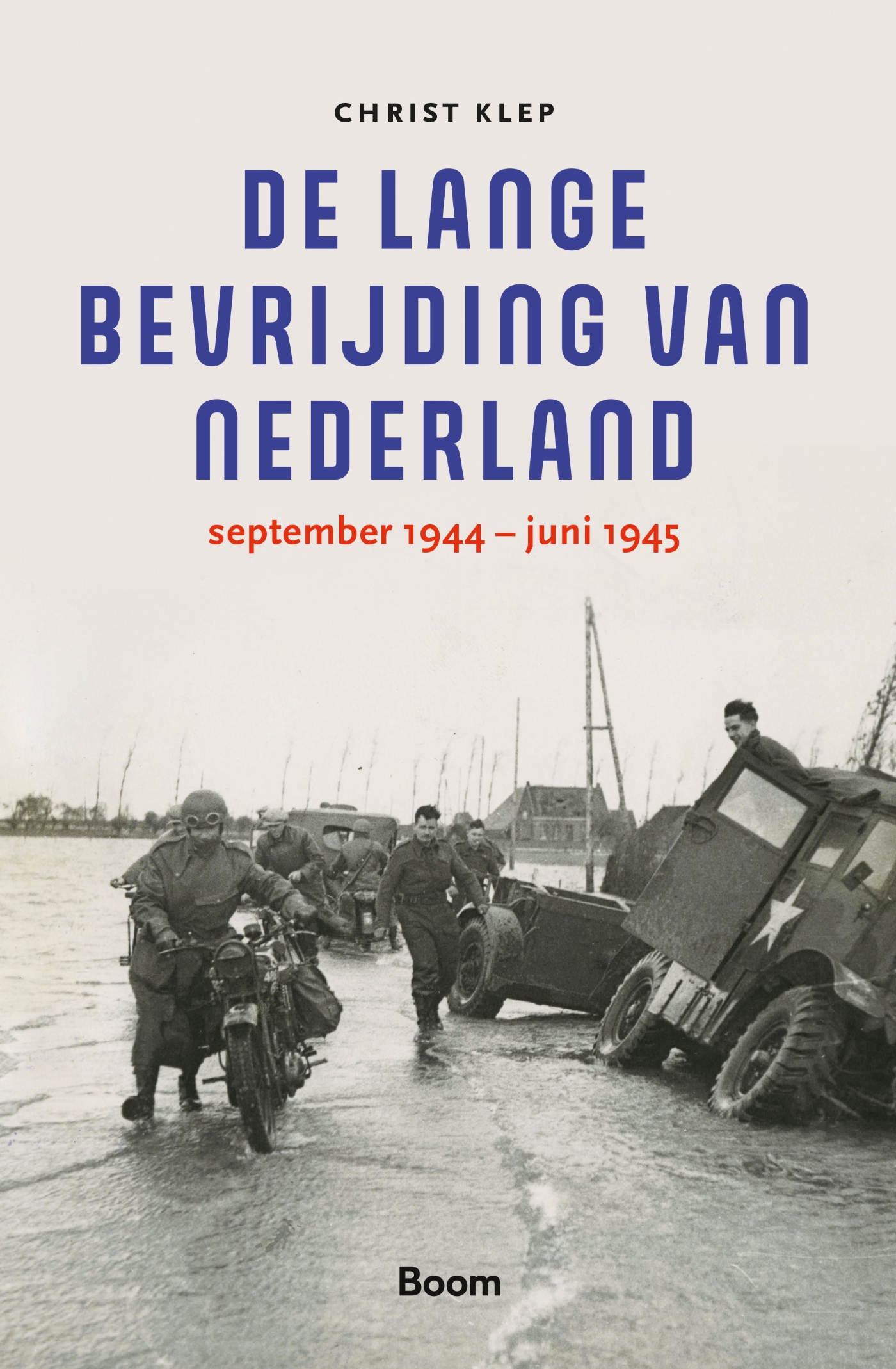 Omslag van De lange bevrijding van Nederland