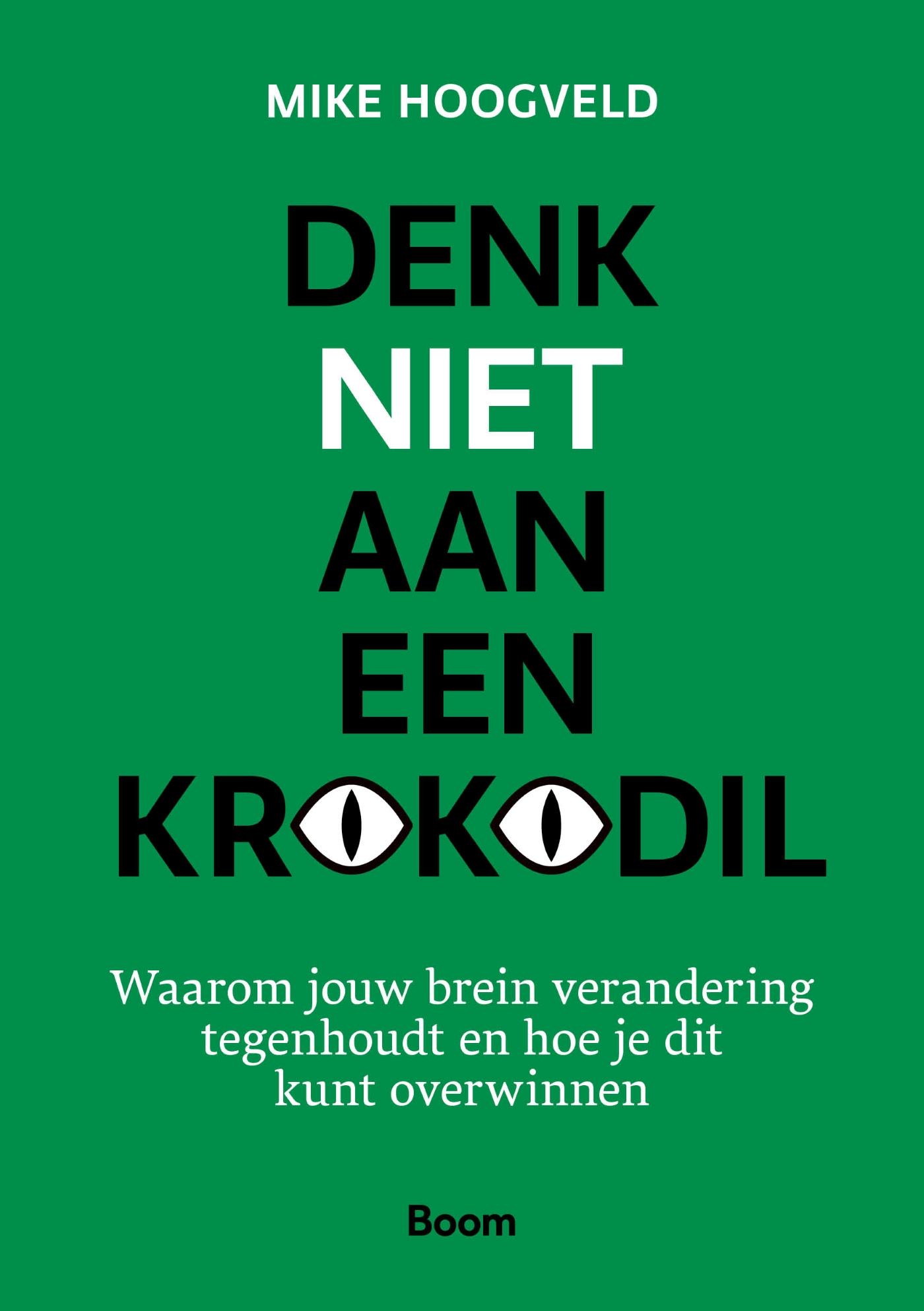 Omslag van Denk niet aan een krokodil