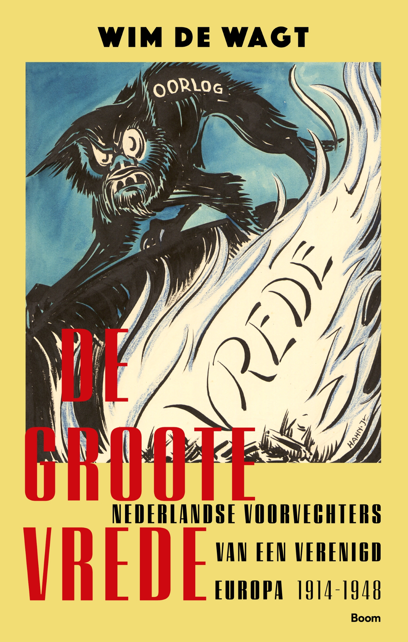 Omslag van De groote vrede