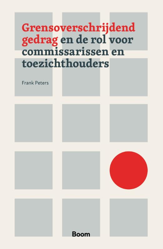 Omslag van Grensoverschrijdend gedrag en de rol voor commissarissen en toezichthouders
