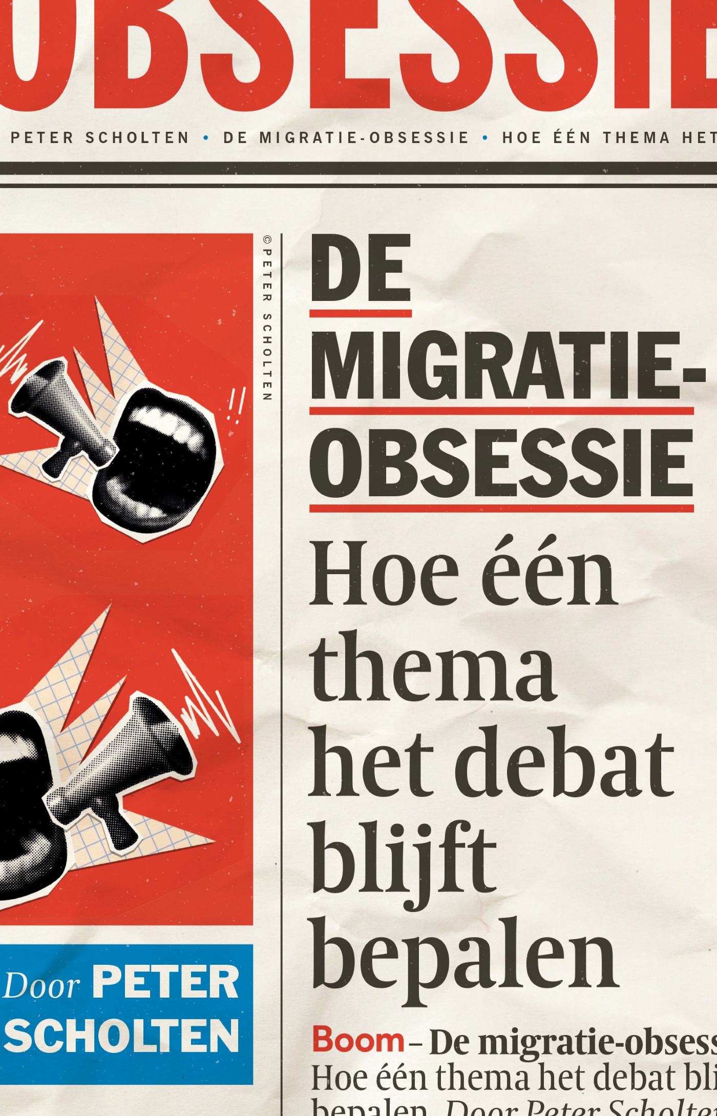 Omslag van De migratie-obsessie