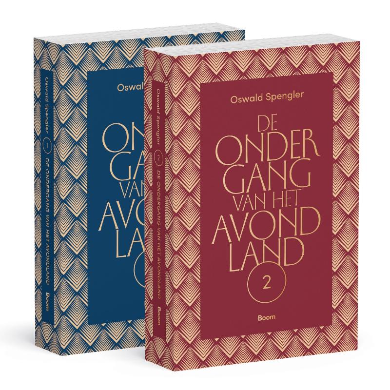 Omslag van De ondergang van het Avondland set