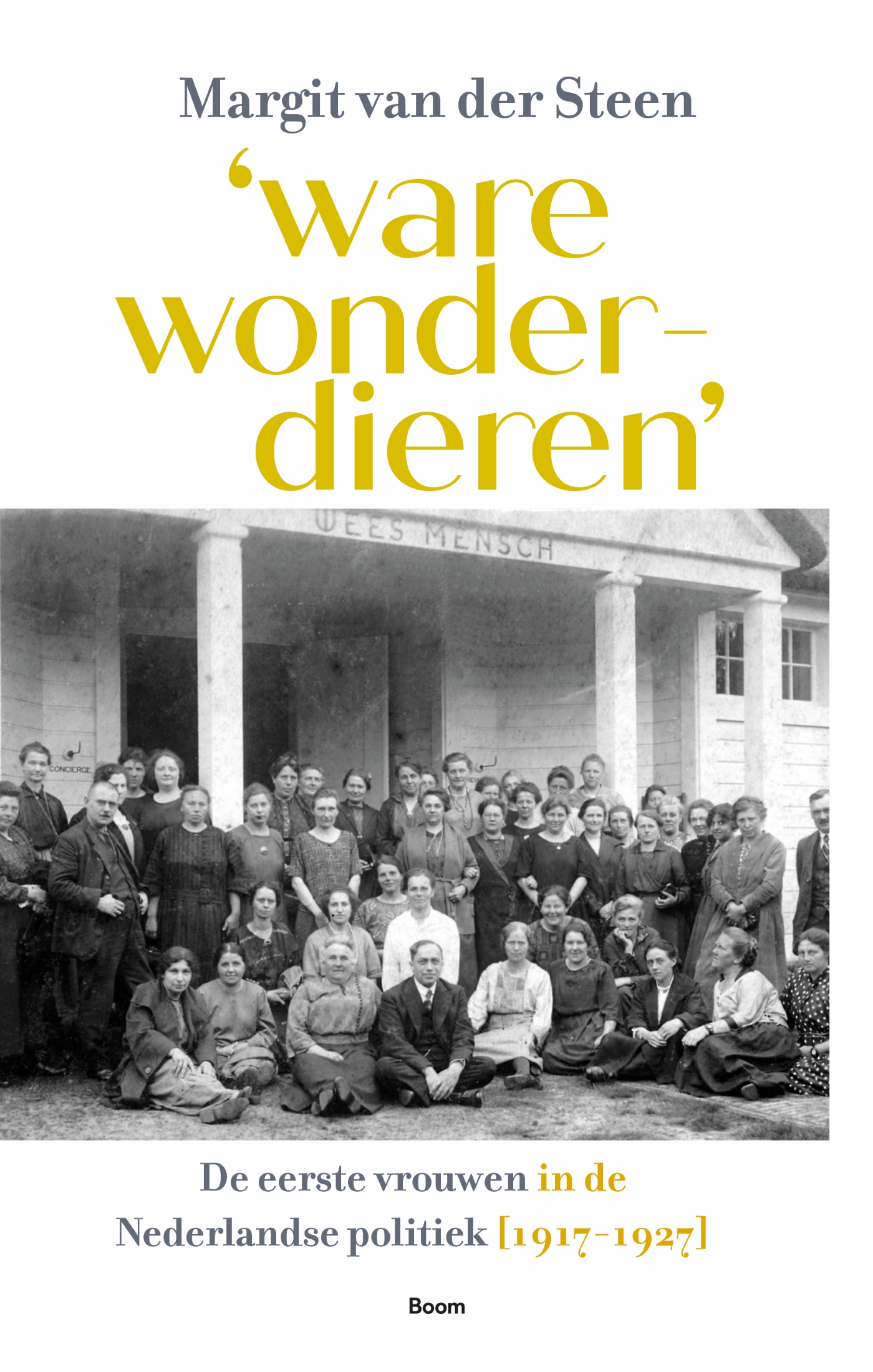 Omslag van ‘ware wonderdieren’