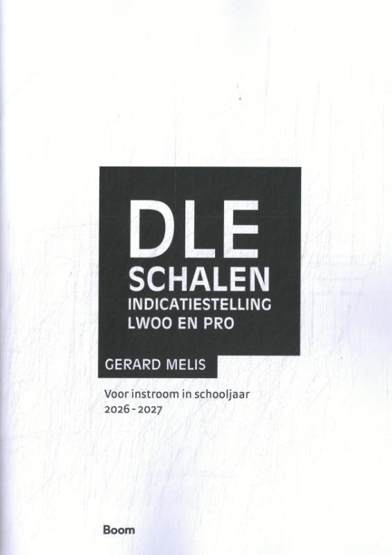 Omslag van DLE Schalen Indicatiestelling LWOO en PRO 2026-2027
