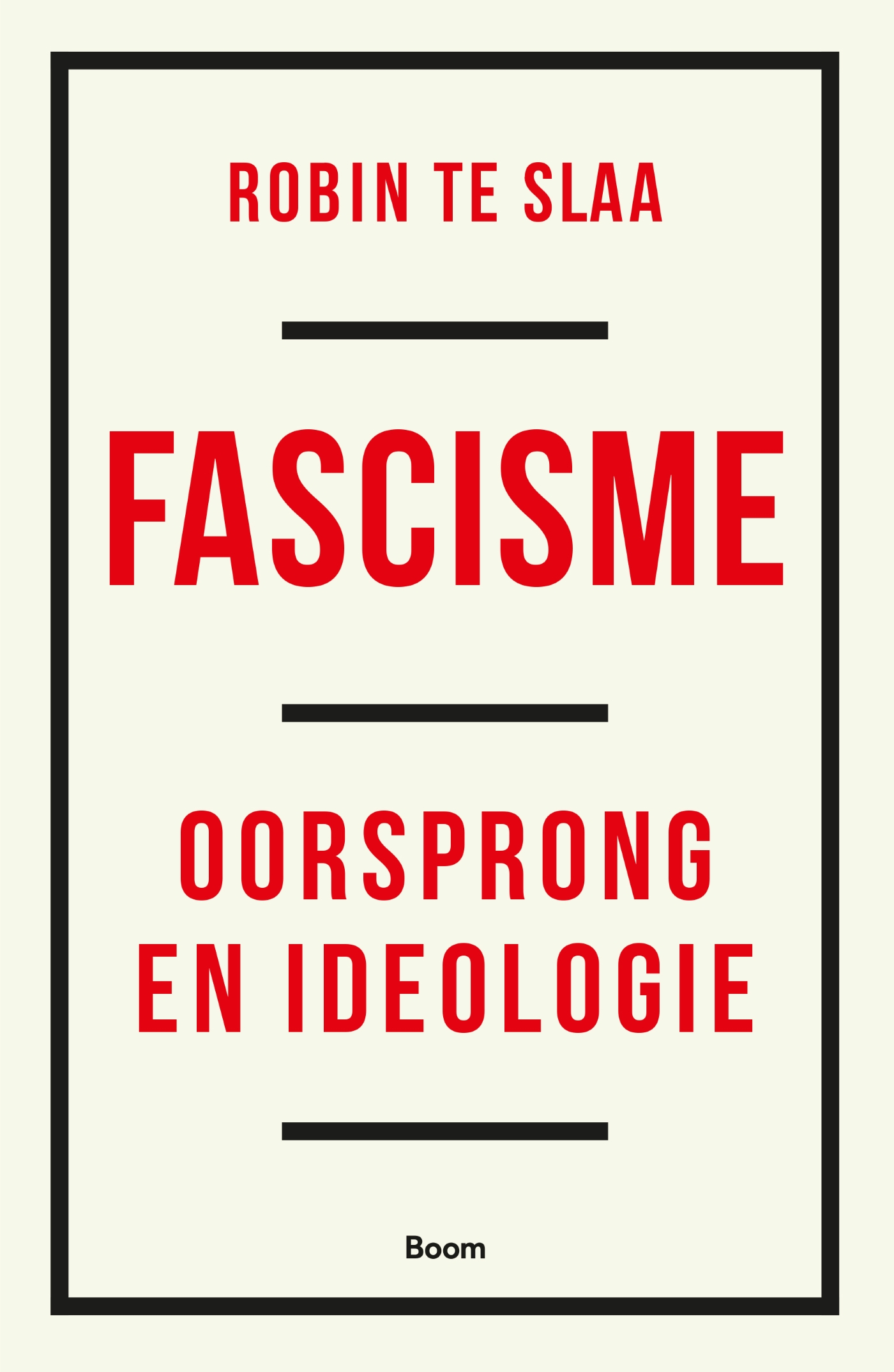 Omslag van Fascisme