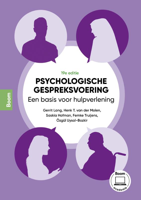 Omslag van Psychologische gespreksvoering