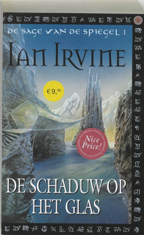 Omslag van 1 De schaduw op het glas