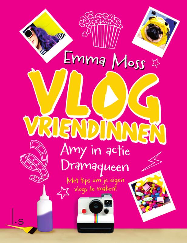 Omslag van Amy in actie - Dramaqueen