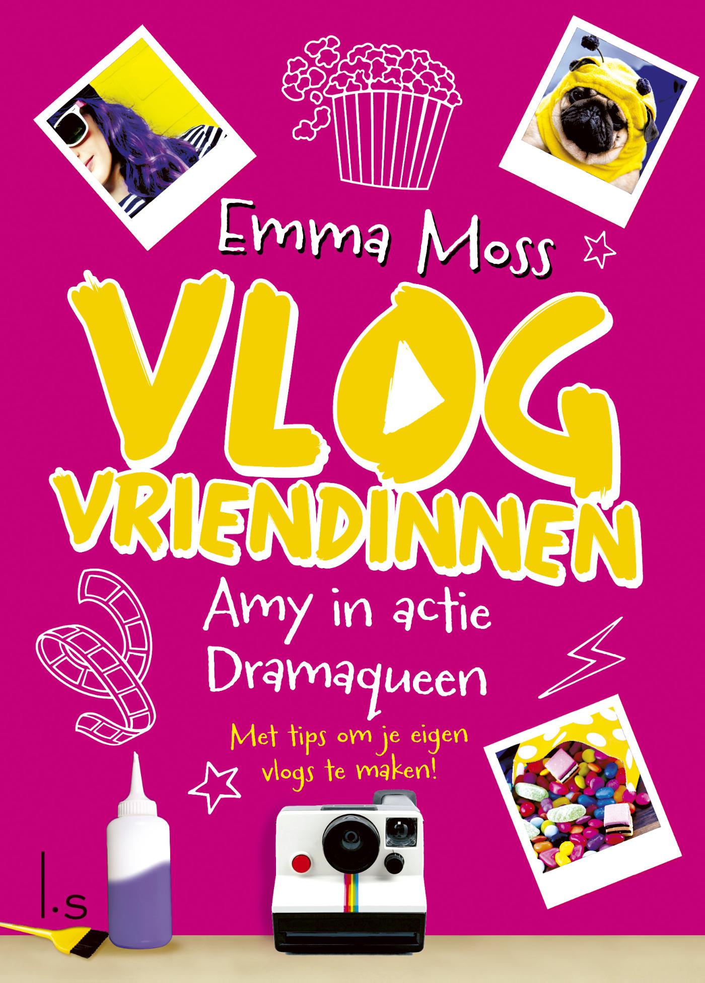 Omslag van Amy in actie - Dramaqueen