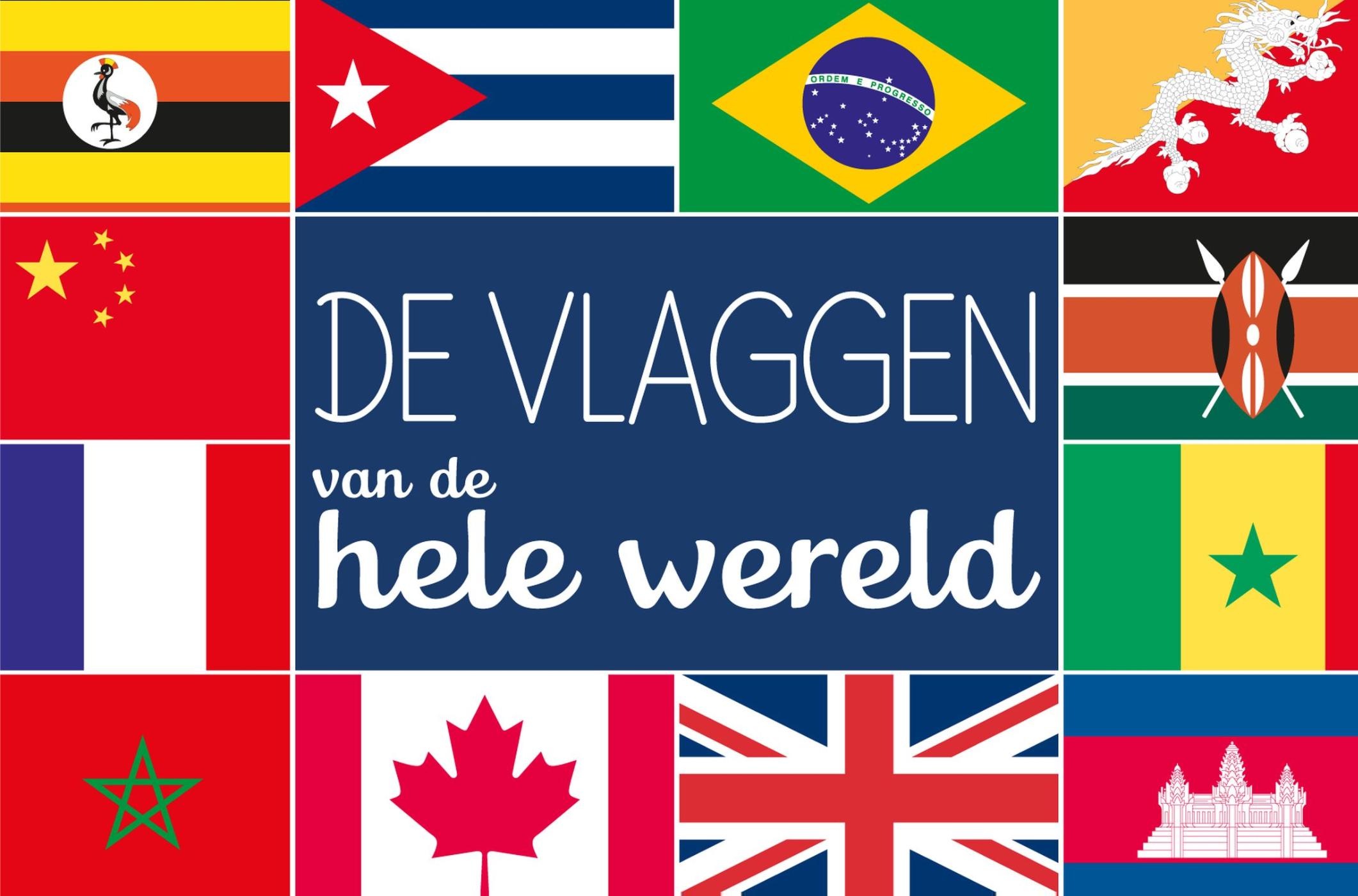 Omslag van De vlaggen van de hele wereld