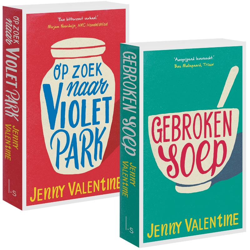 Omslag van Op zoek naar Violet Park + Gebroken soep - geseald