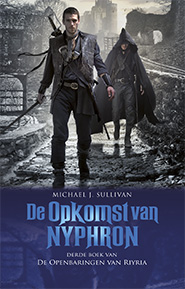 Omslag van De Openbaringen van Riyria 3 - De Opkomst van Nyphron (POD)