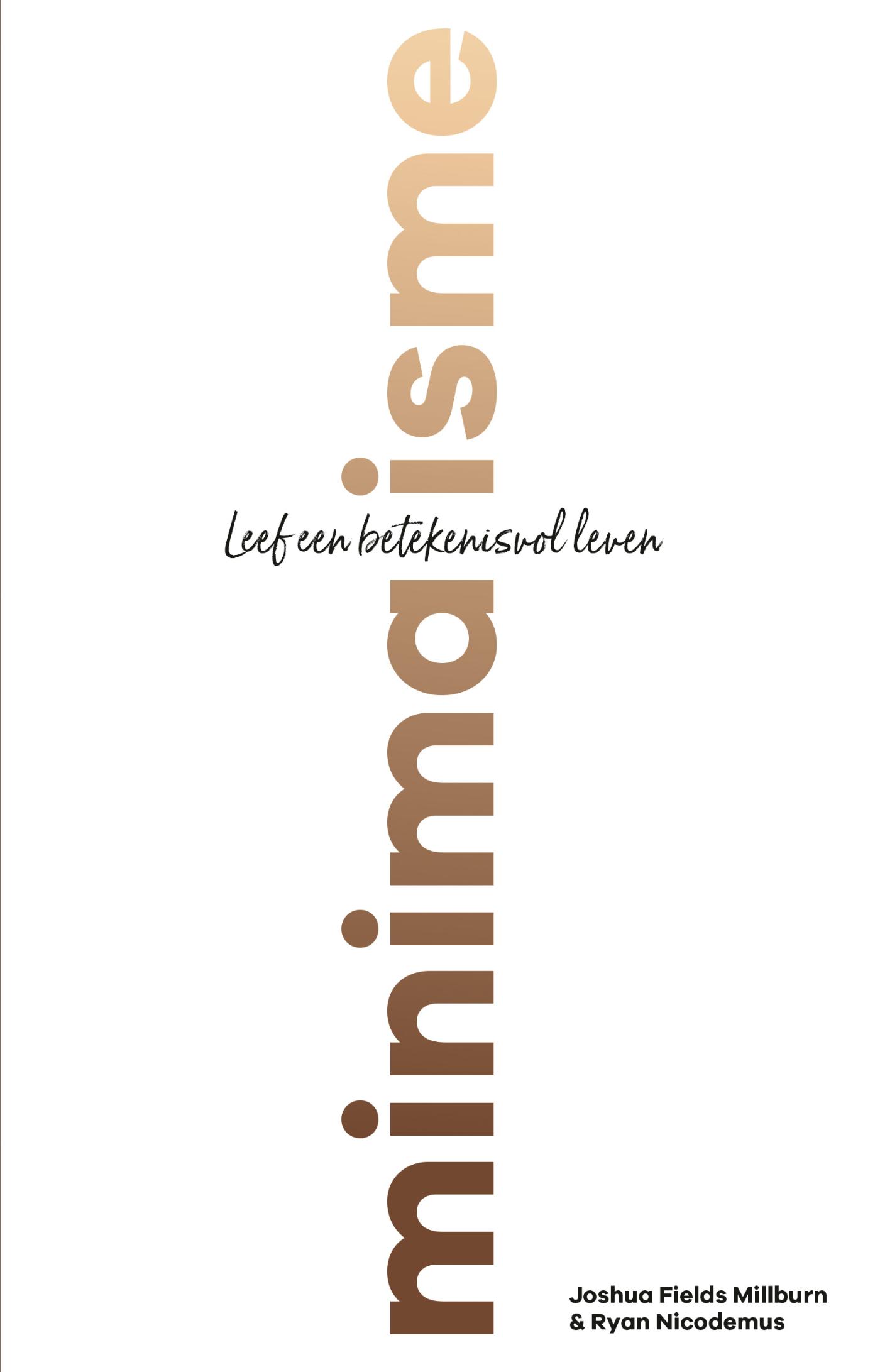 Omslag van Minimalisme