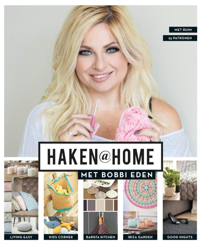 Omslag van Haken @home met Bobbi Eden