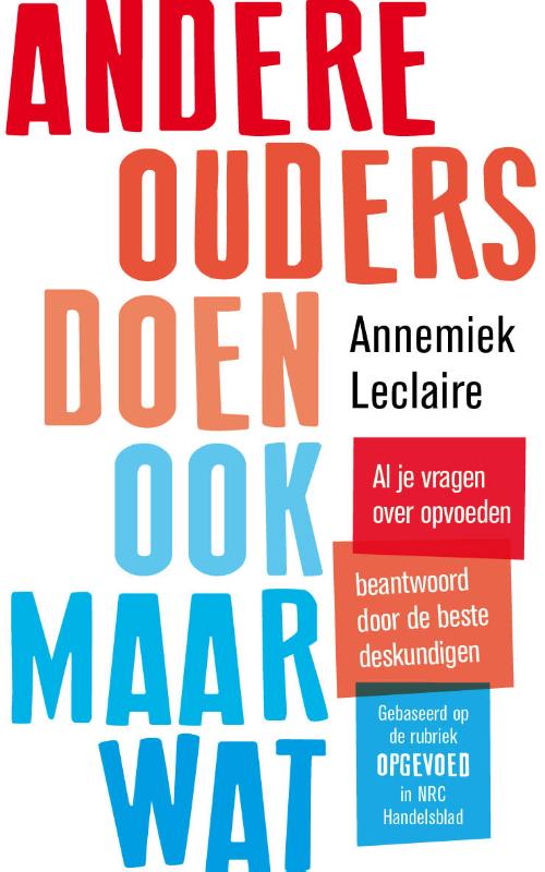 Omslag van Andere ouders doen ook maar wat