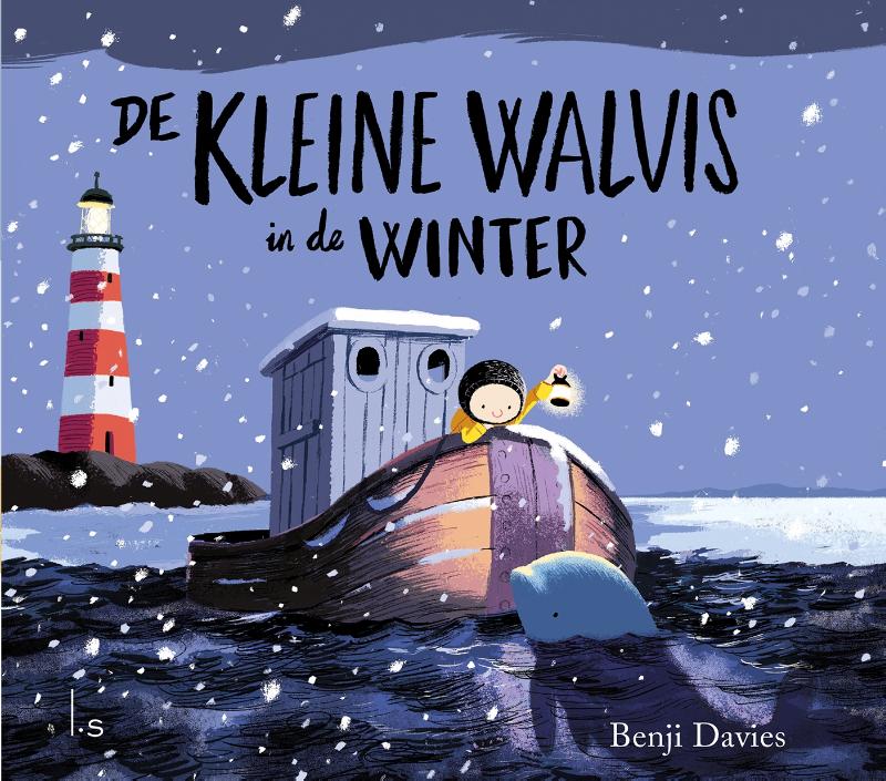Omslag van De kleine walvis in de winter