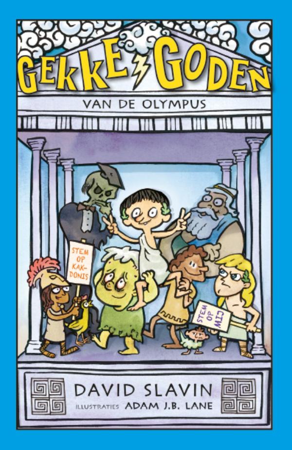 Omslag van Gekke goden van de Olympus