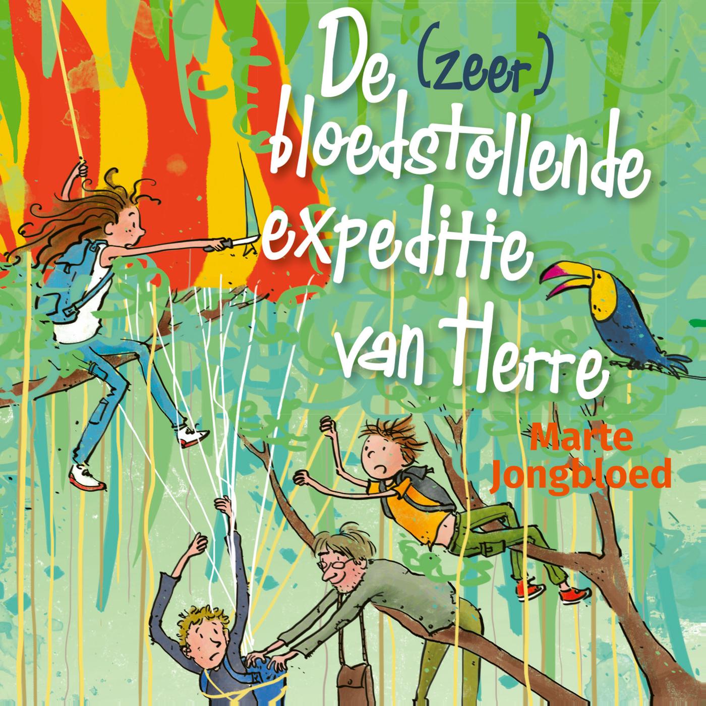 Omslag van De (zeer) bloedstollende expeditie van Herre