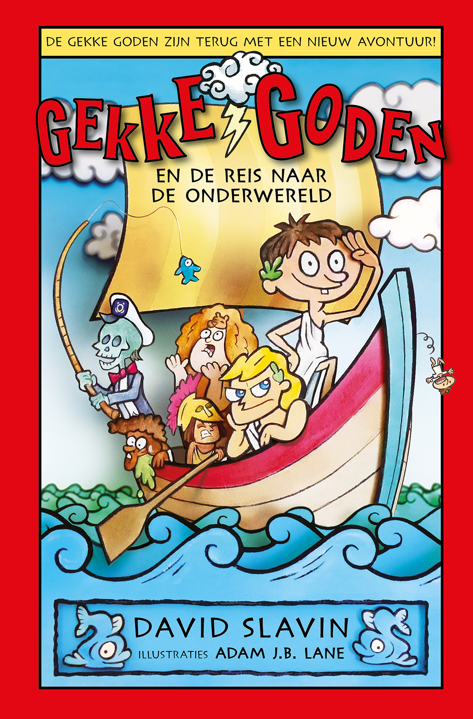 Omslag van Gekke goden en de reis naar de onderwereld