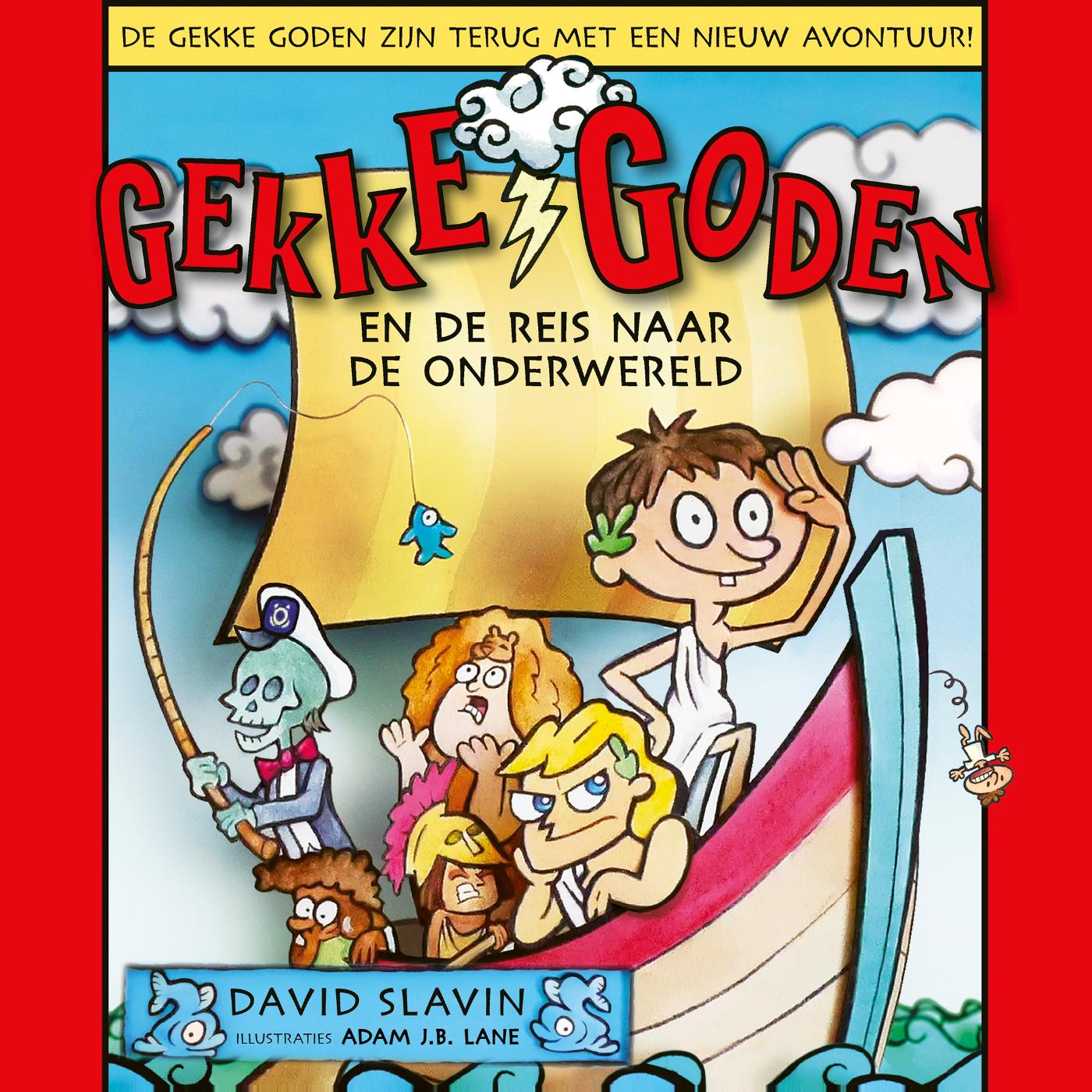 Omslag van Gekke goden en de reis naar de onderwereld