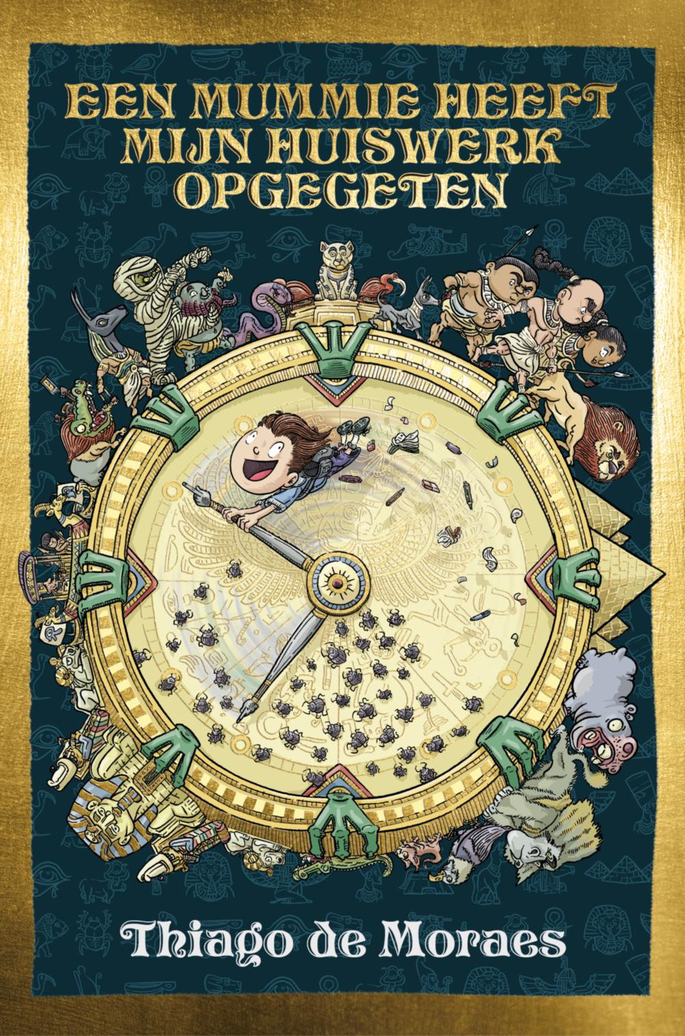 Omslag van Een mummie heeft mijn huiswerk opgegeten