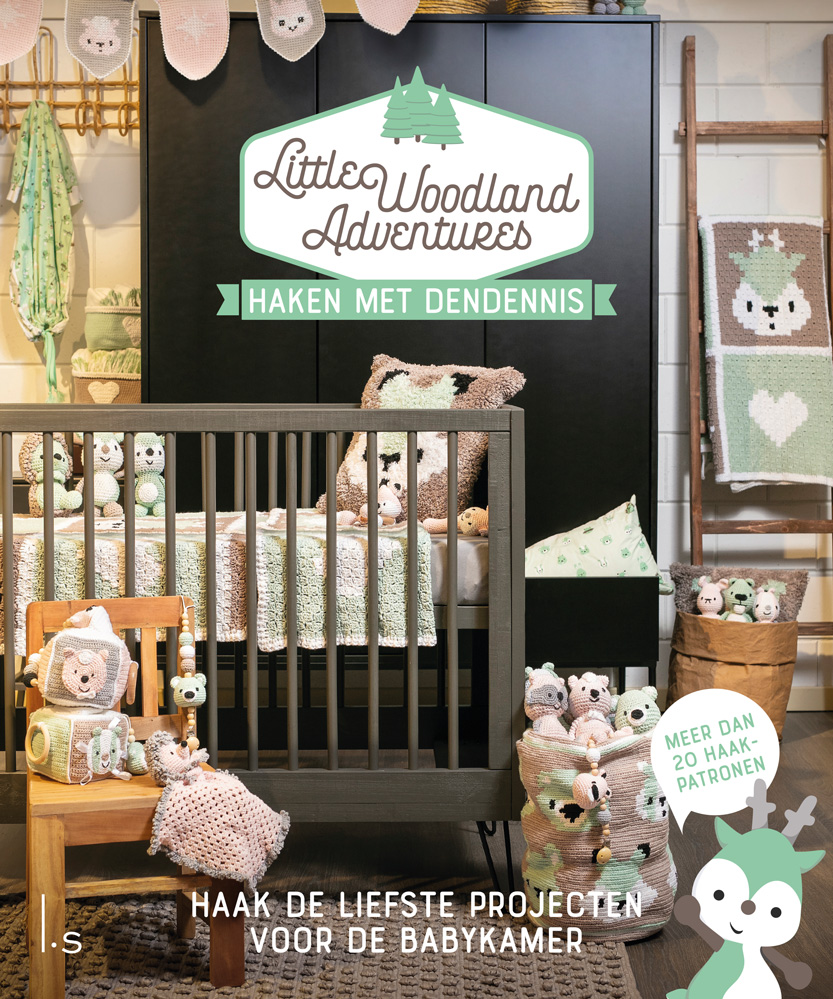 Omslag van Little woodland adventures - haken met Dendennis
