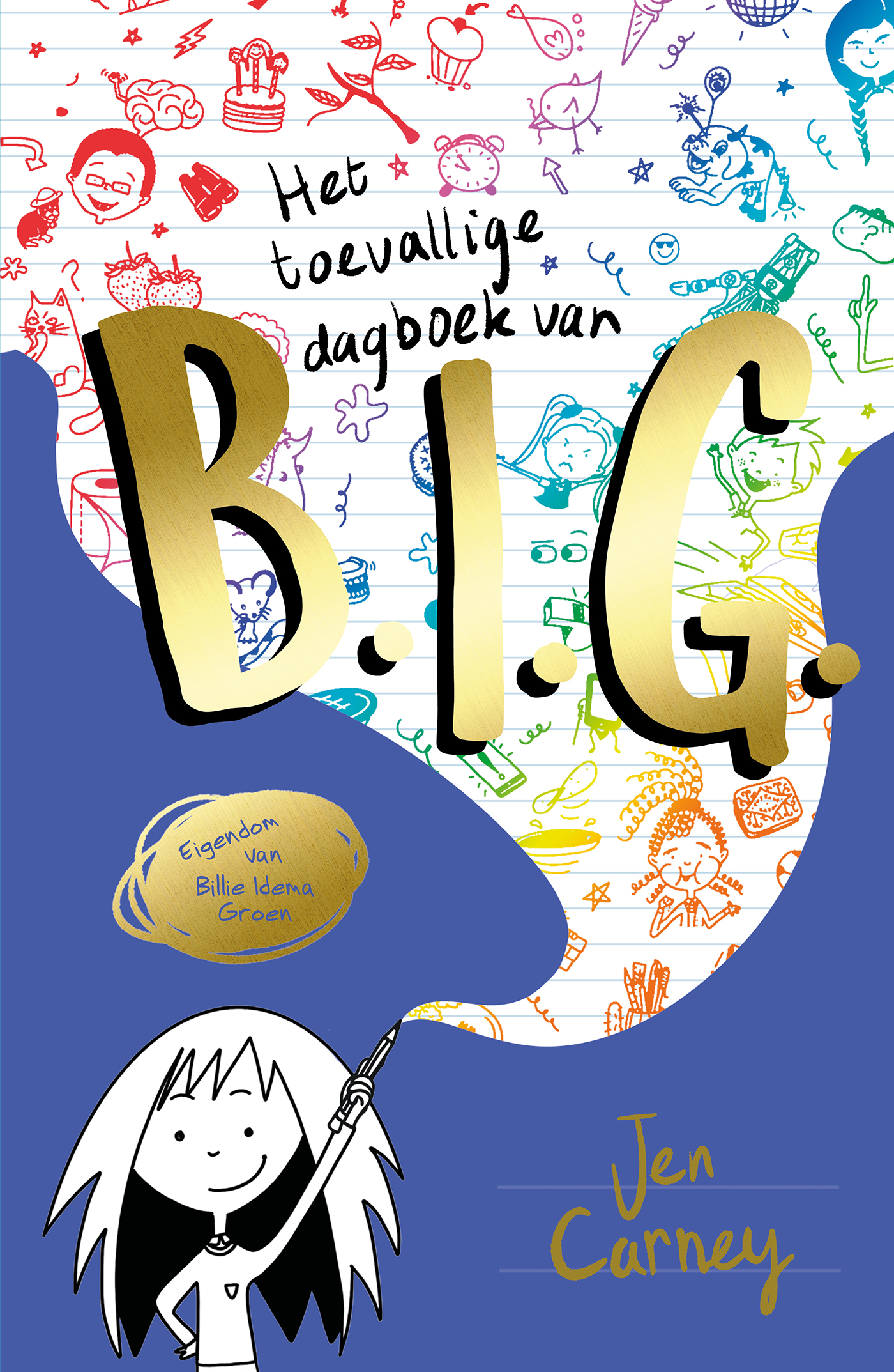 Omslag van Het toevallige dagboek van B.I.G.