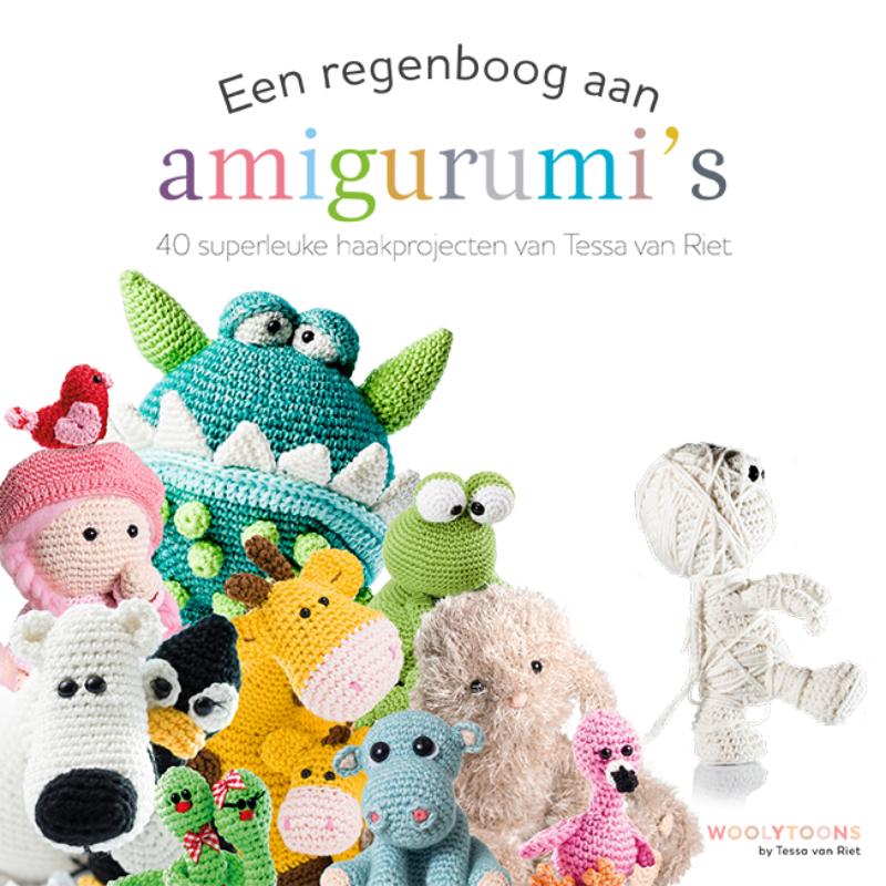 Omslag van Een regenboog aan amigurumi's