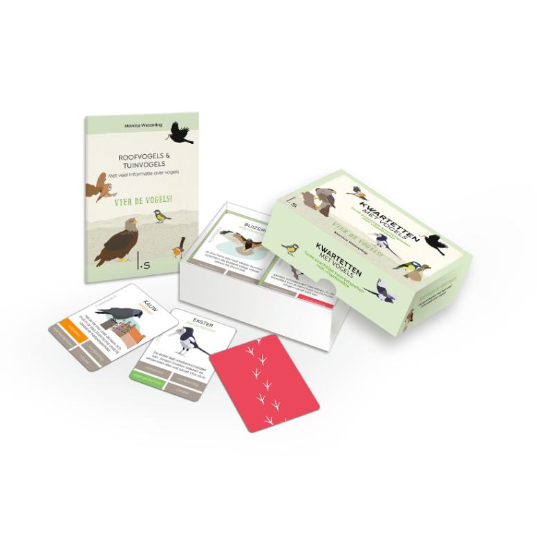 Omslag van Kwartetten met vogels - Vier de vogels!