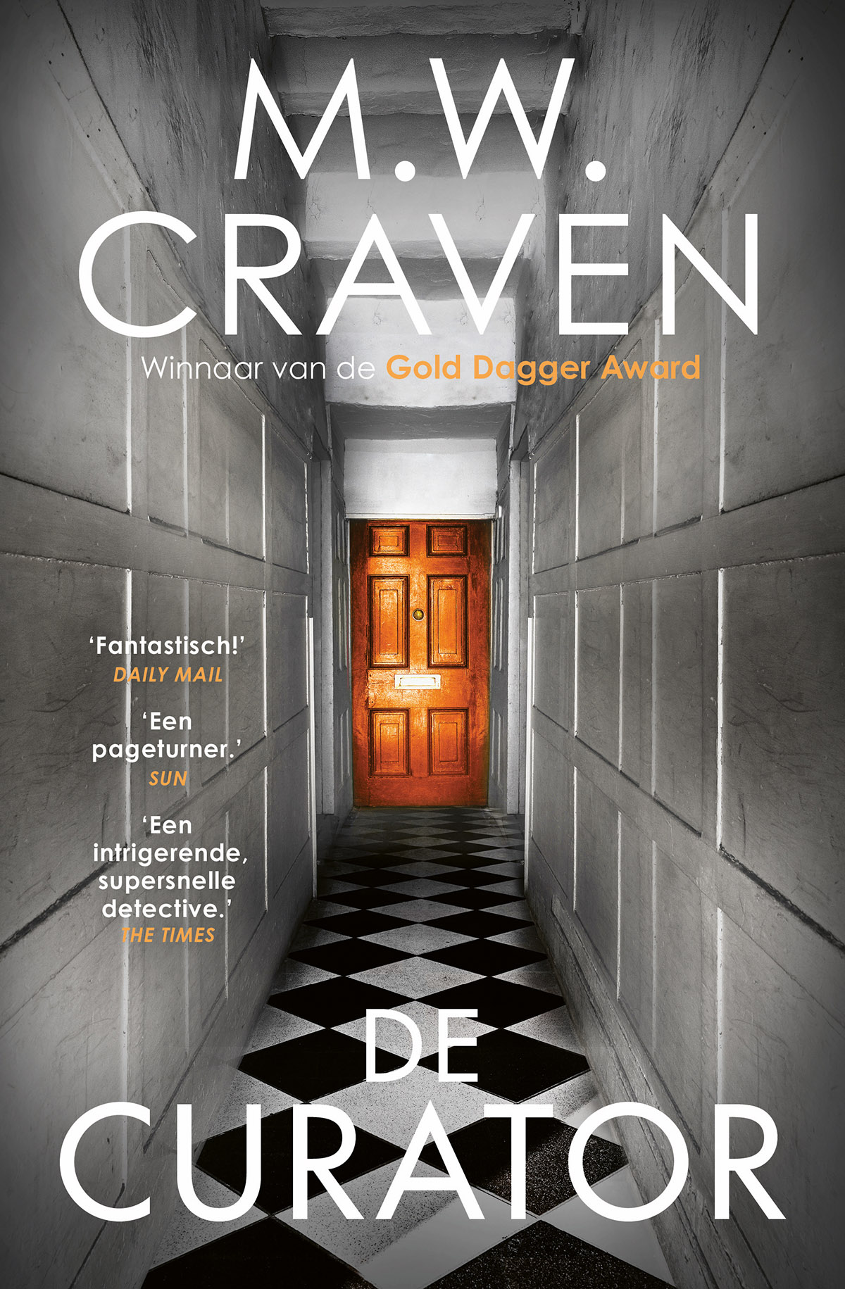 Omslag van De curator