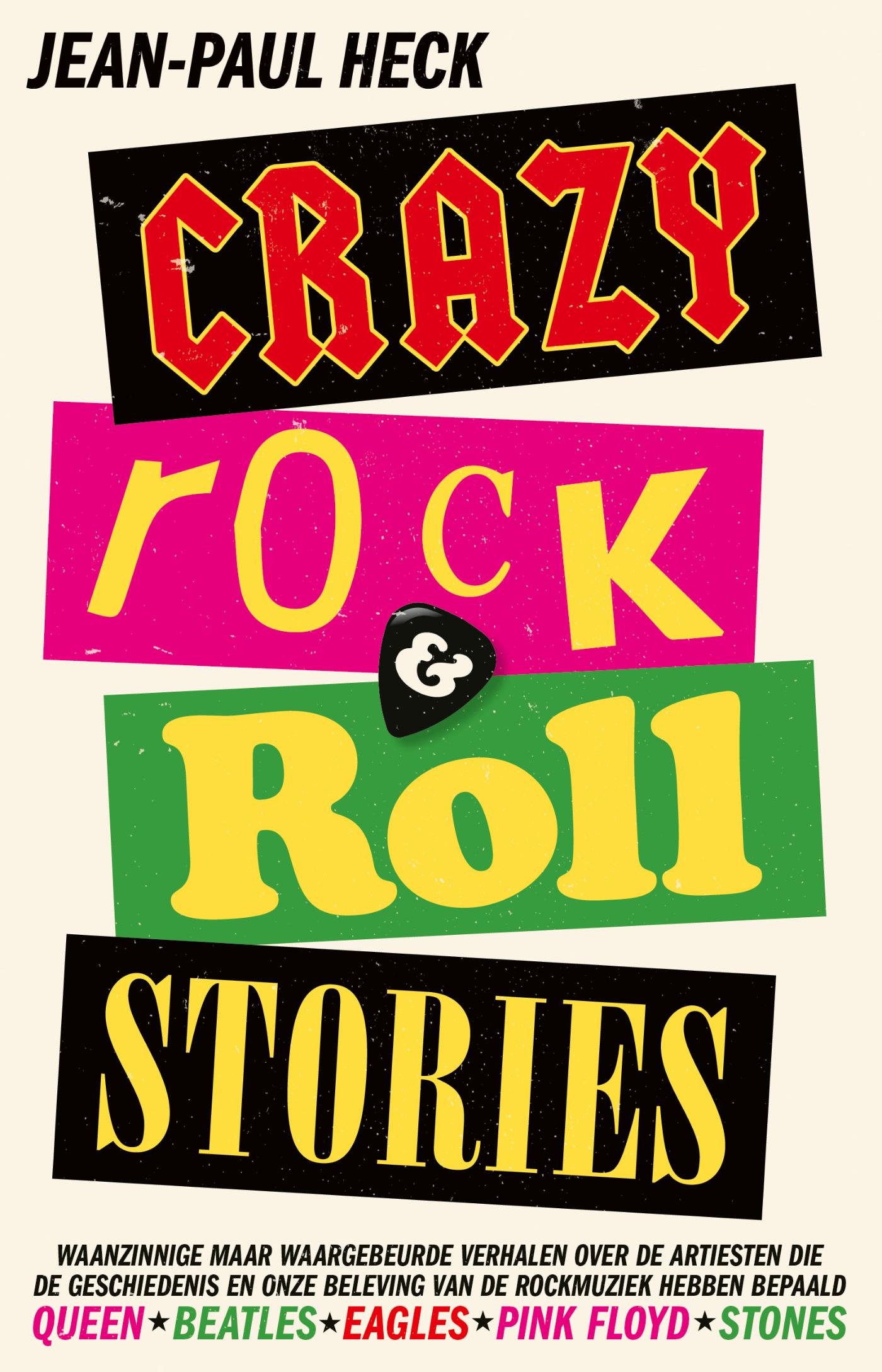 Omslag van Crazy rock-'n-roll stories