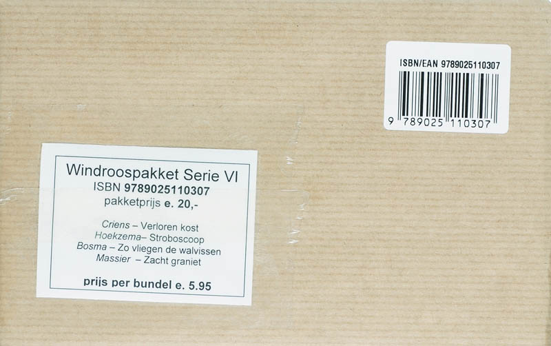 Omslag van Windroos serie VI 6 x 4 ex