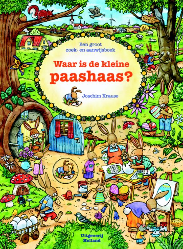 Omslag van Waar is de kleine paashaas?