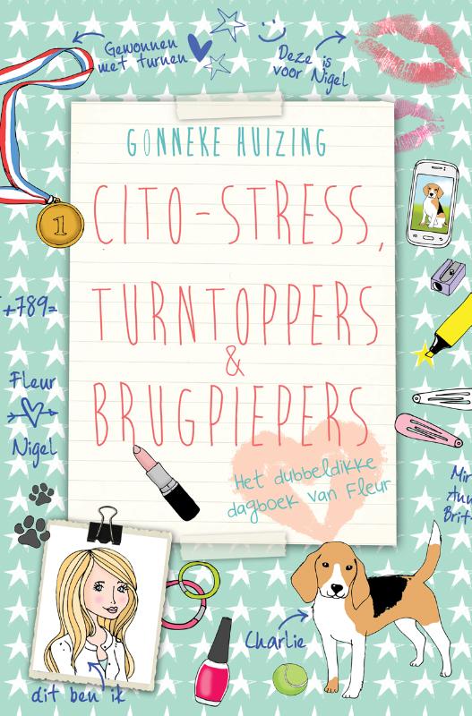 Omslag van Cito-stress, turntoppers en brugpiepers