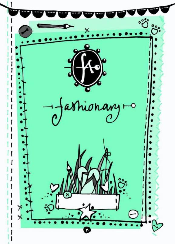 Omslag van Fashionary (dagboek), 10 exemplaren in pakket