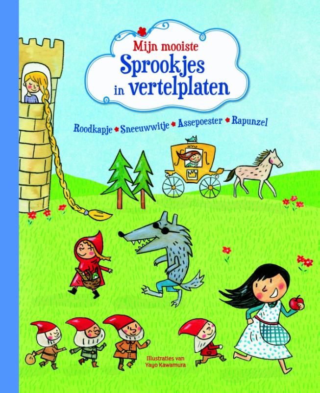 Omslag van Mijn mooiste sprookjes in vertelplaten