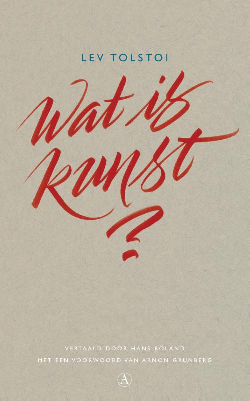 Omslag van Wat is kunst?