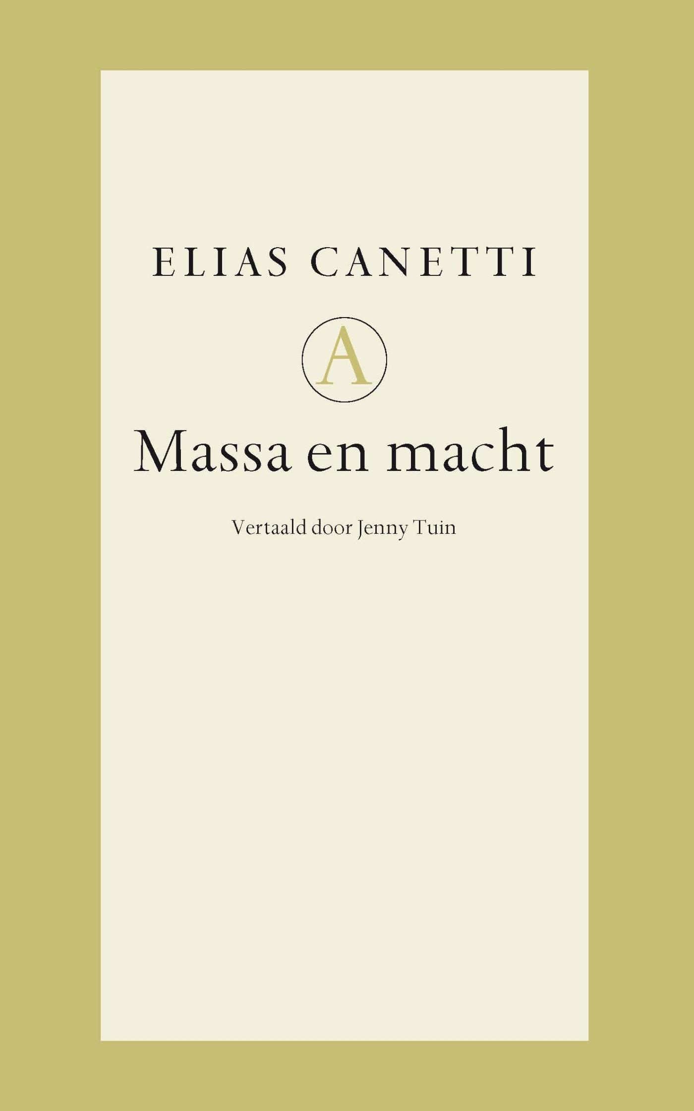 Omslag van Massa & Macht