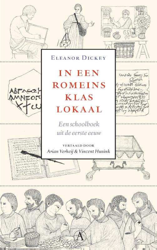 Omslag van In een Romeins klaslokaal