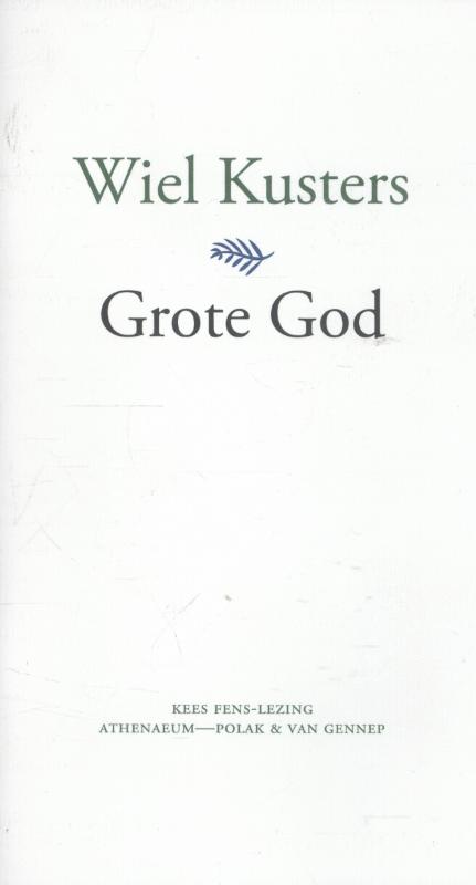 Omslag van Grote God